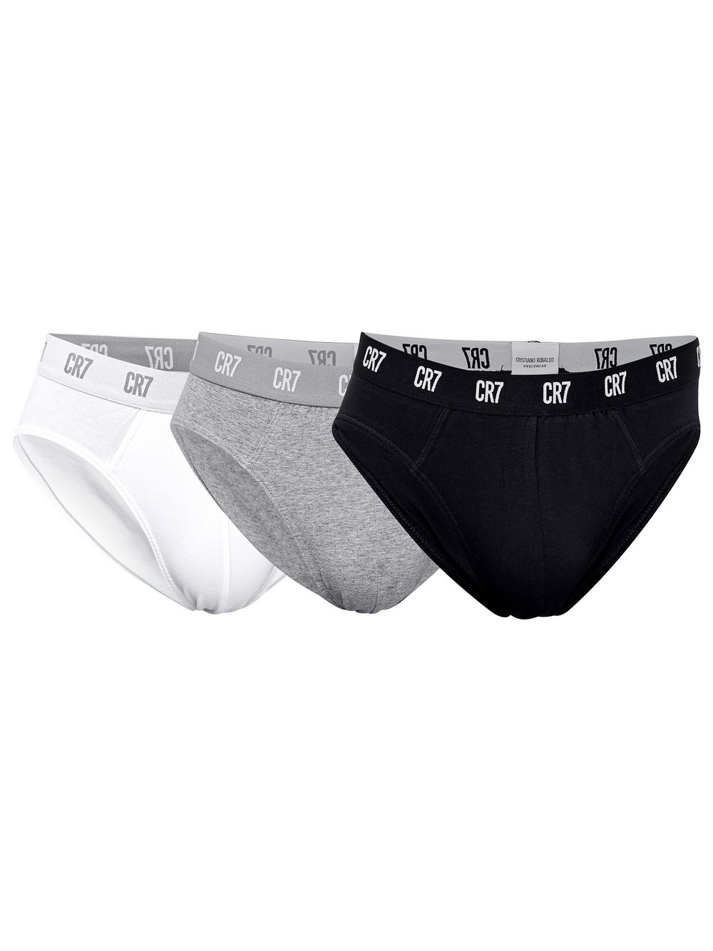 CR7 Slip 3er Pack Herren Baumwolle mehrfarbig, M