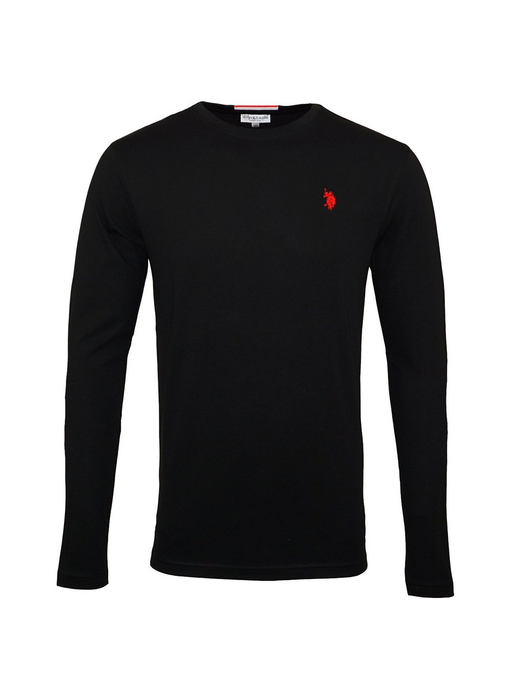 U.S. Polo Assn. Longsleeve Herren Baumwolle schwarz, XXXL