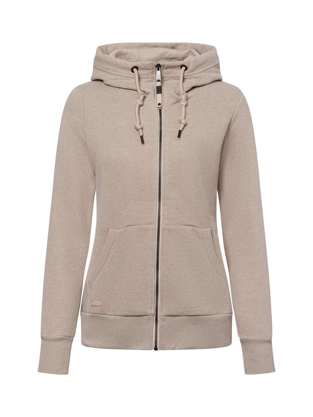 Ragwear Sweatjacke Damen Baumwolle beige meliert, S