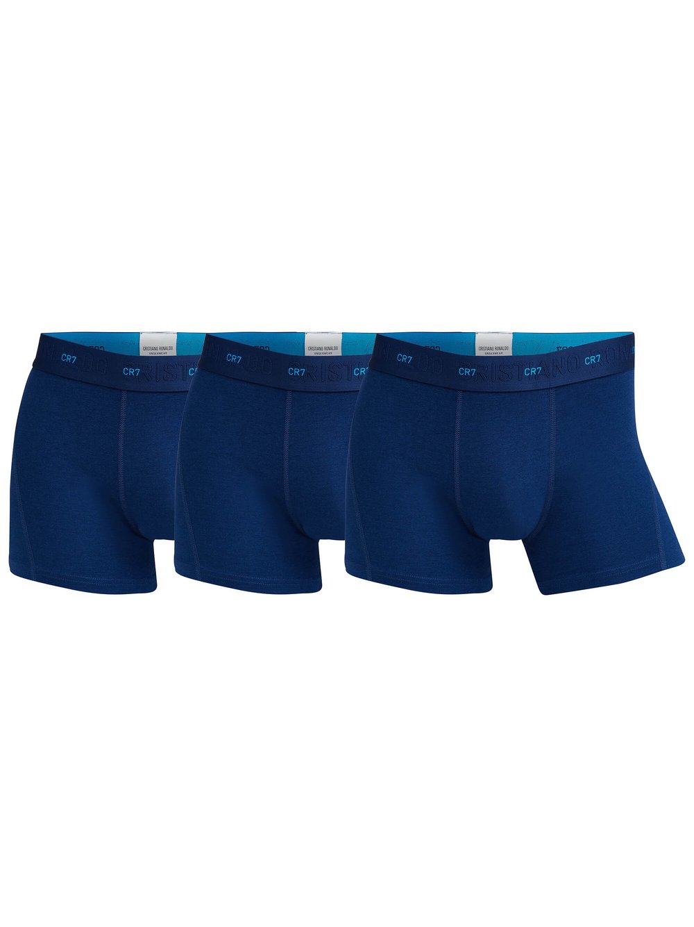 CR7 Boxershort 3er Pack Herren Viskose blau, L