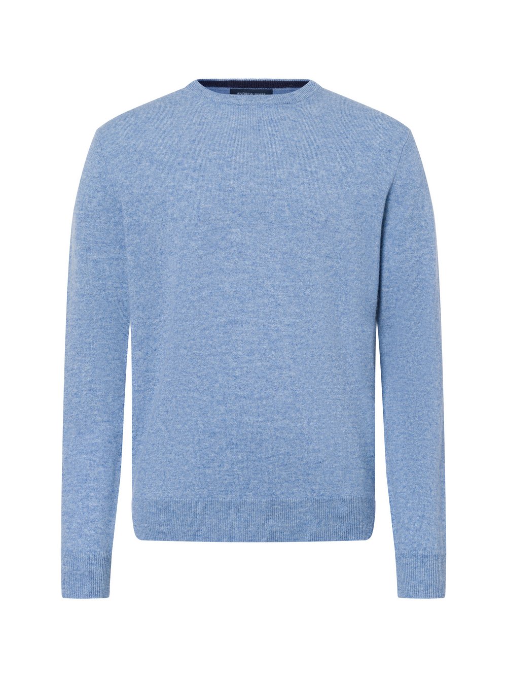 Andrew James Pullover Herren Cashmere blau, XXXL