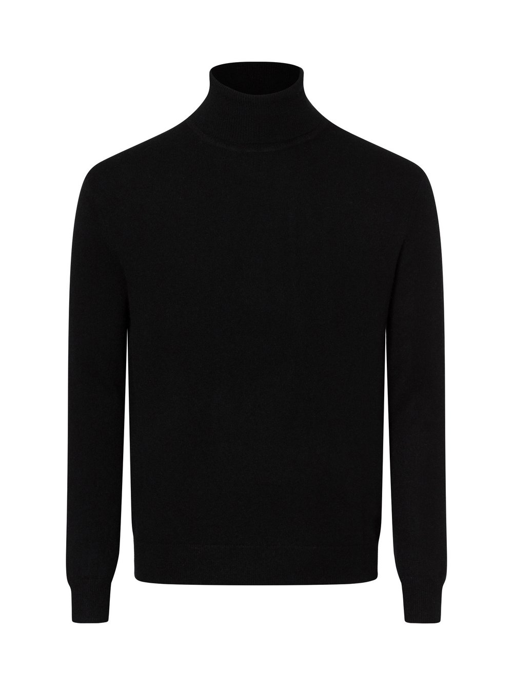 Andrew James Pure Cashmere Pullover Herren Feinstrick schwarz, S