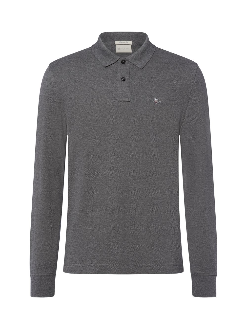 Thumbnail - Gant Poloshirt Herren Baumwolle grau, M