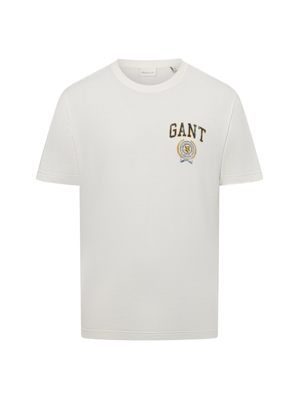 Gant T-Shirt Herren Baumwolle beige bedruckt, S