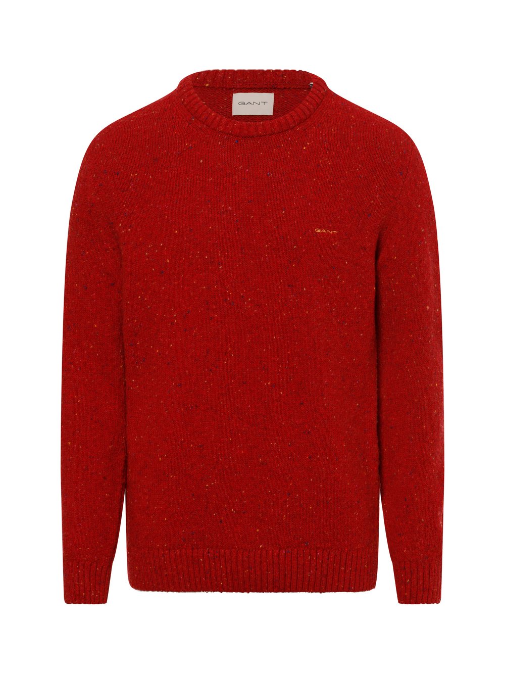 Gant Strickpullover Herren Wolle rot, XL