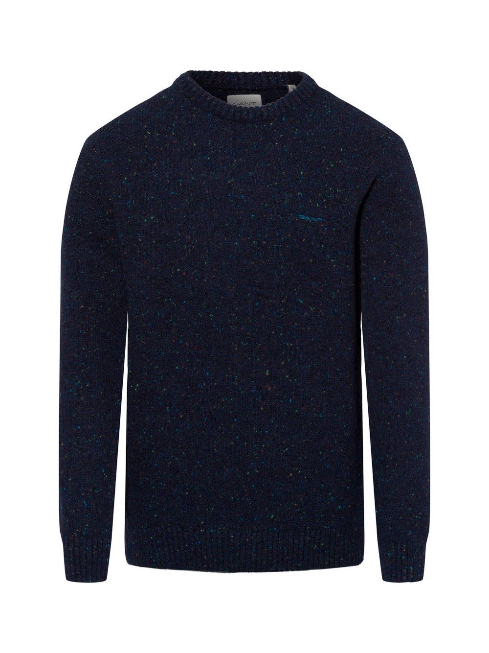 Gant Strickpullover Herren Wolle blau, XL