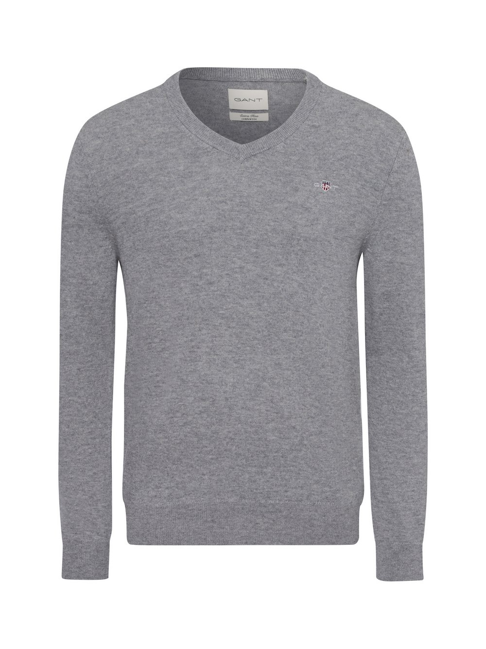 Gant Strickpullover Herren Wolle grau, XXL