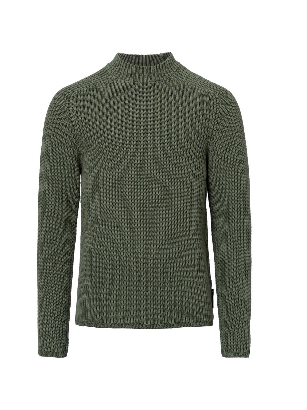 Marc O'Polo Strickpullover mit Woll-Anteil Herren Baumwolle grün, M