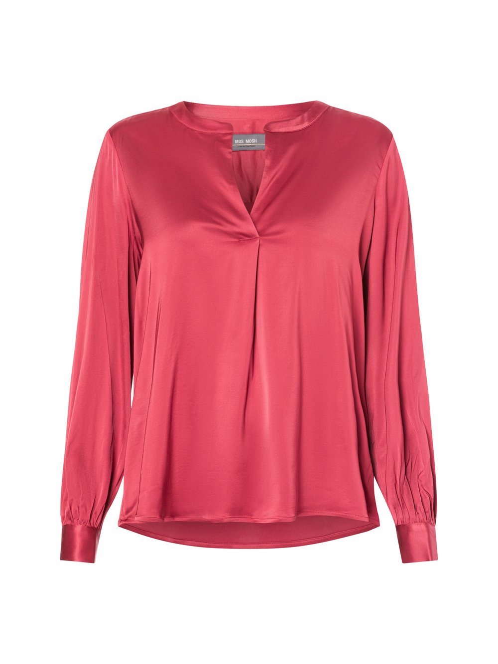 MOS MOSH Blusenshirt Damen Viskose rot, L