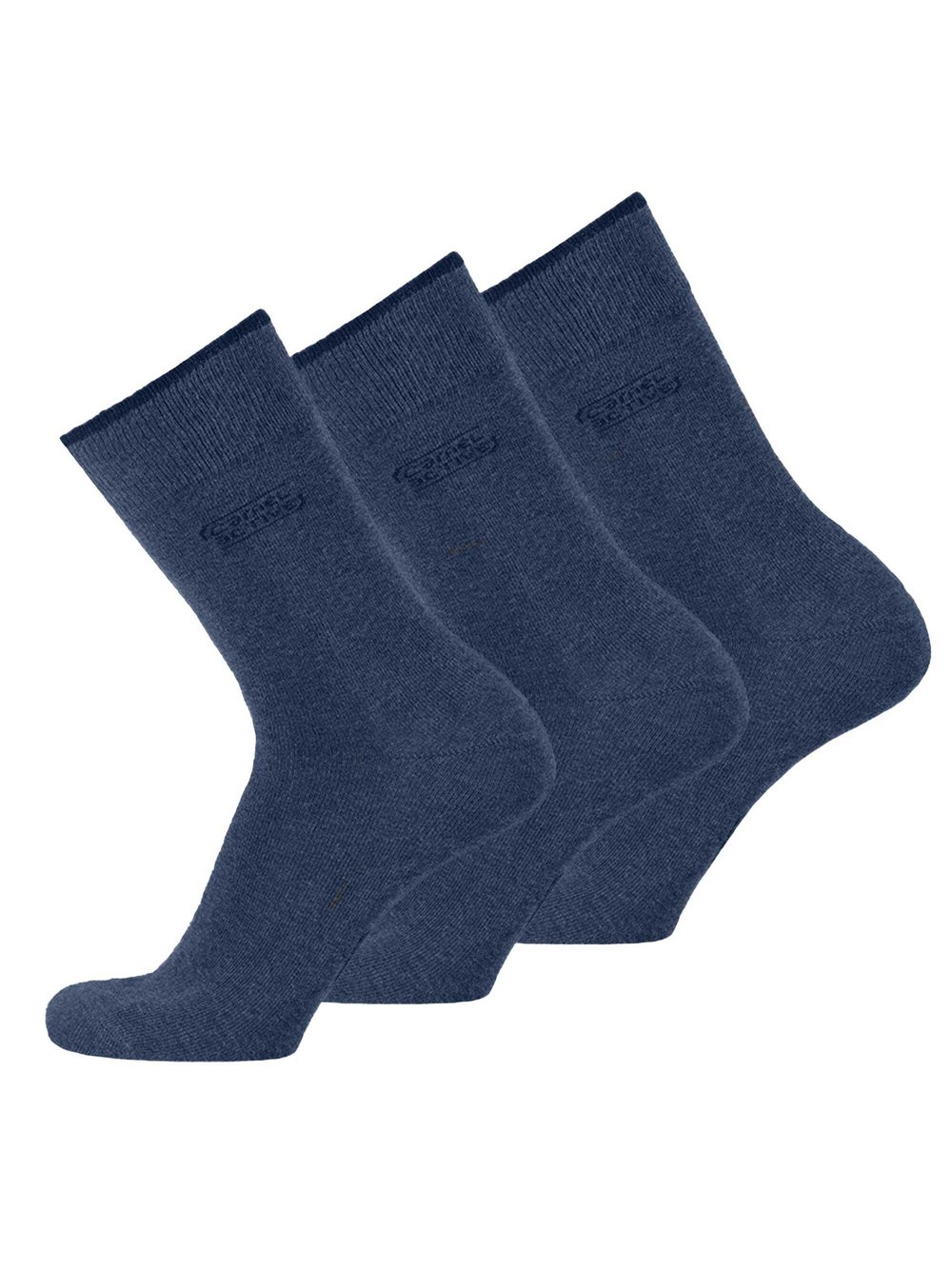 Camel Active Socken 3er Pack Herren Baumwolle blau, 43-46