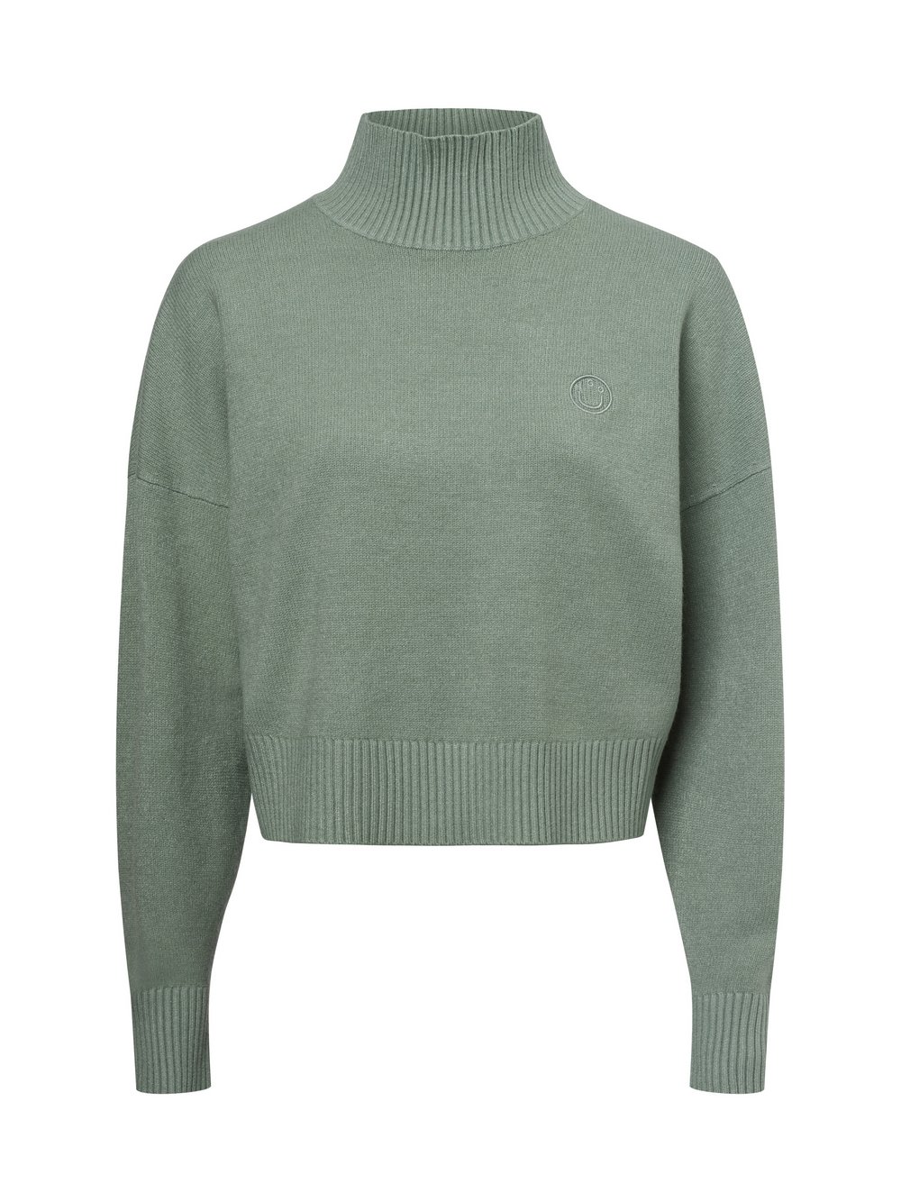 HUGO BLUE Pullover Damen Viskose grün, M