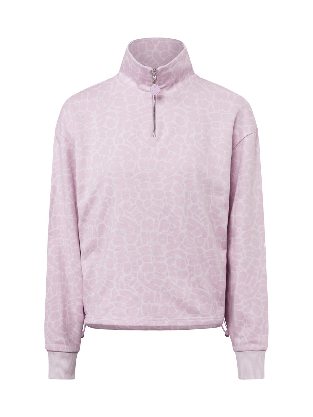 HUGO BLUE Sweatshirt Damen Baumwolle rosa gemustert, S