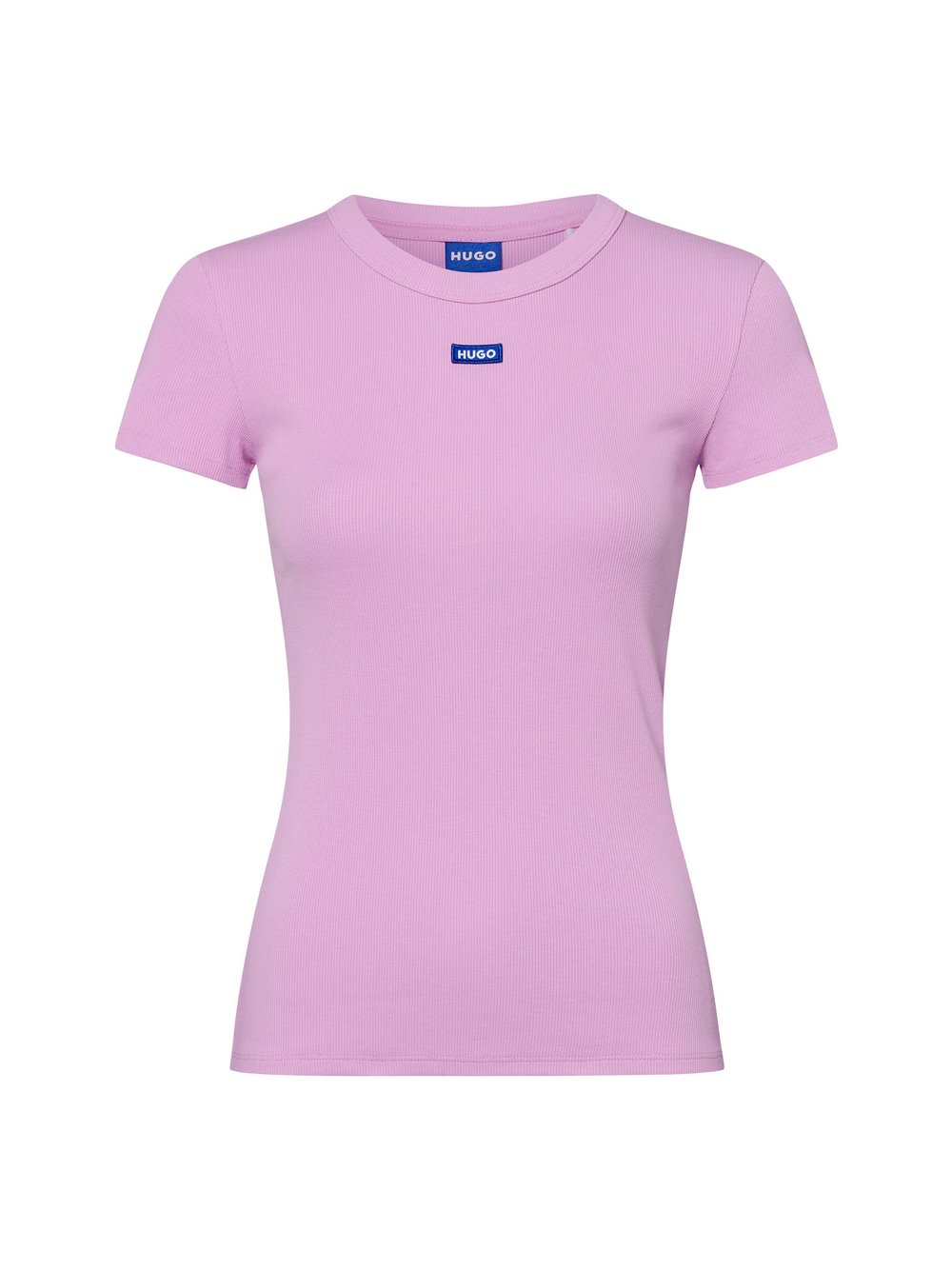 HUGO BLUE T-Shirt Damen Baumwolle lila, XS