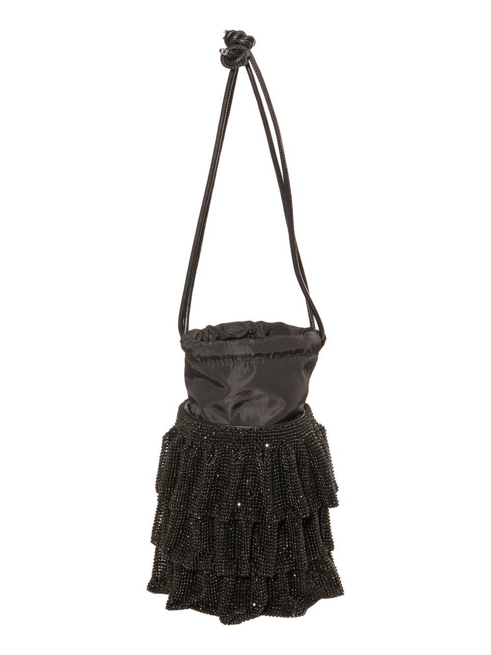Faina Handtasche Damen schwarz, ONE SIZE