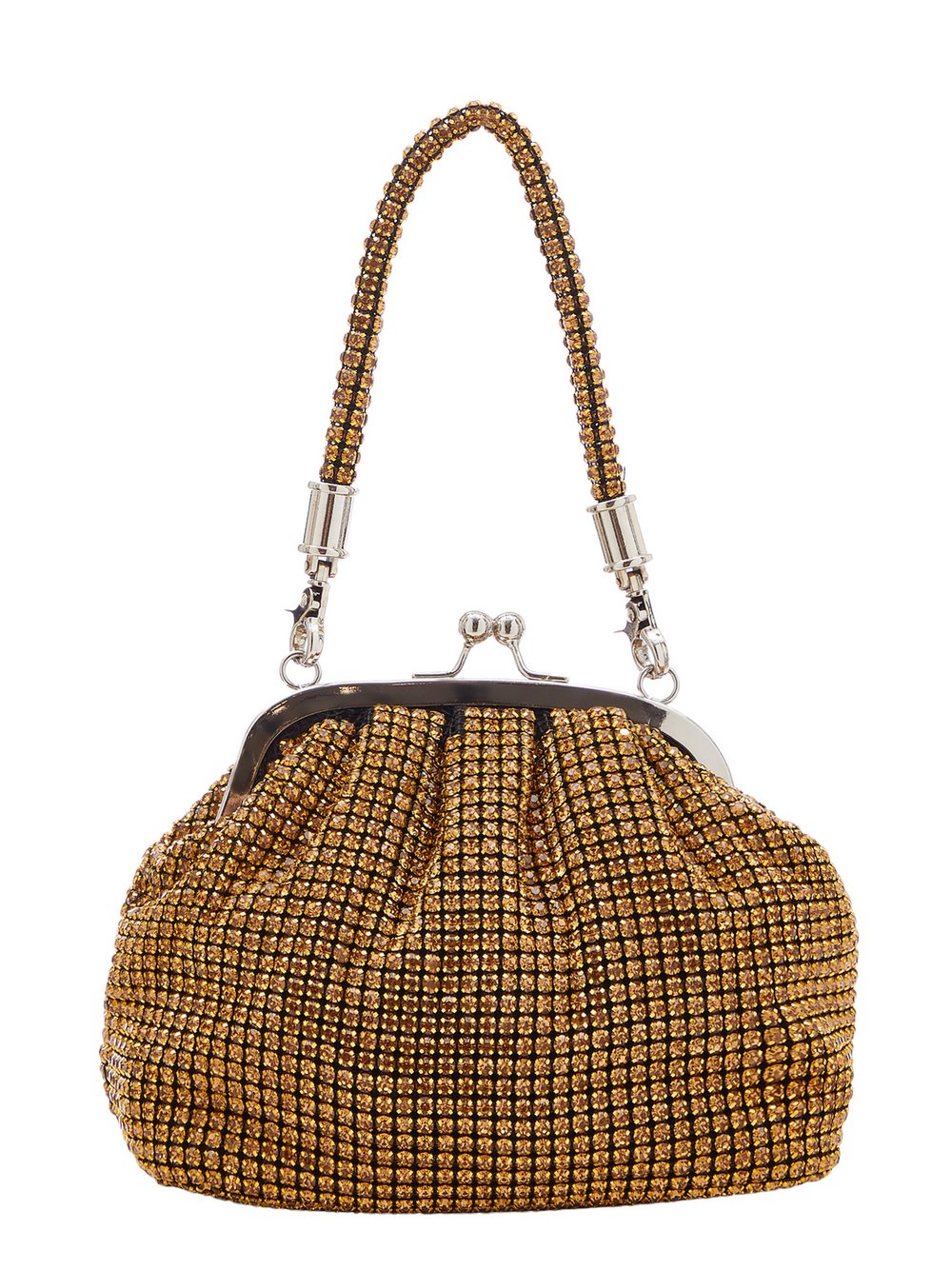 Faina Handtasche Damen gold, ONE SIZE