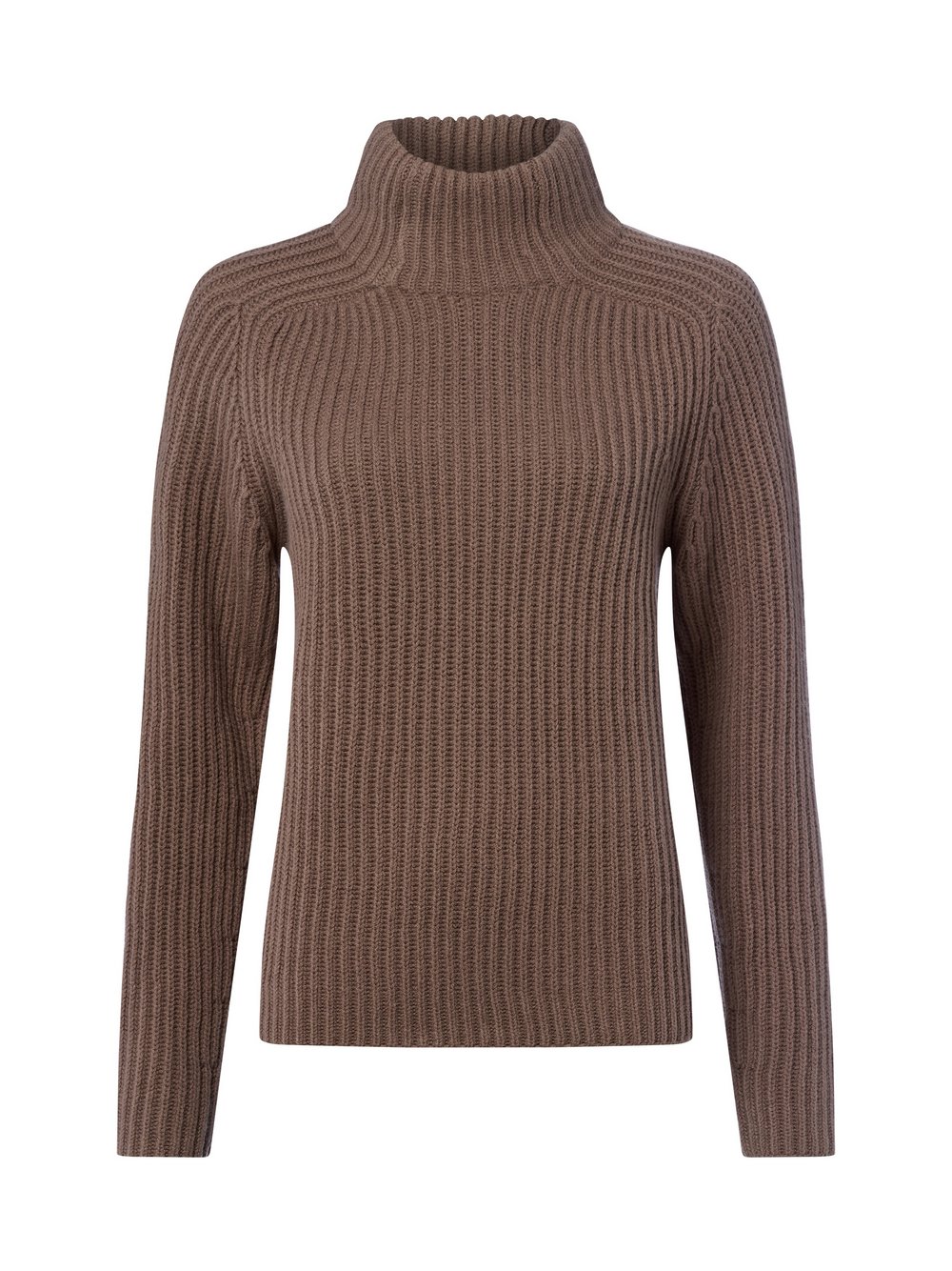 MOS MOSH Wollpullover Damen Wolle braun, S