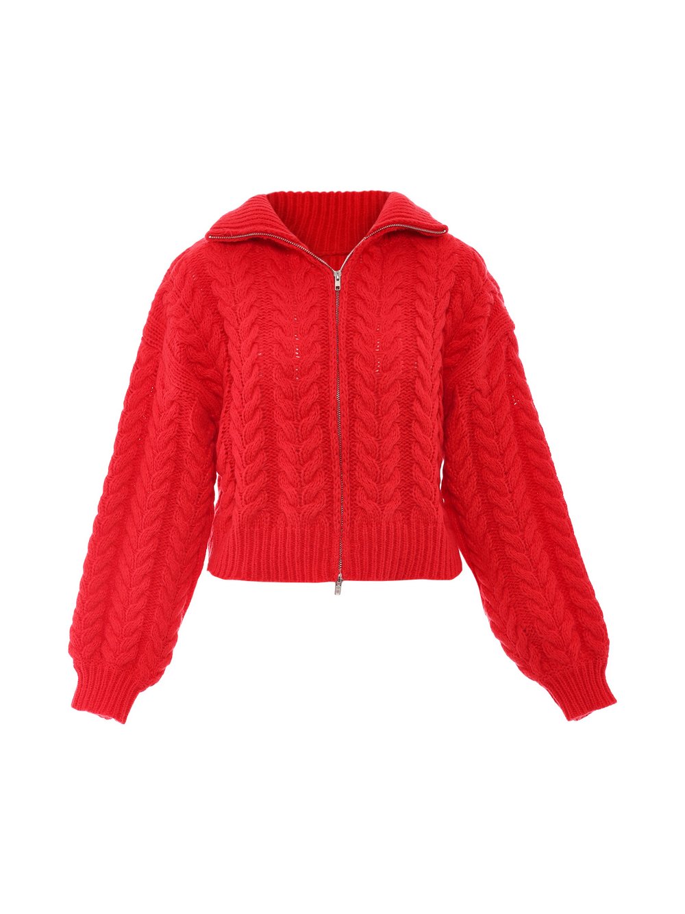 MyMo Strickjacke Damen rot, XL/XXL