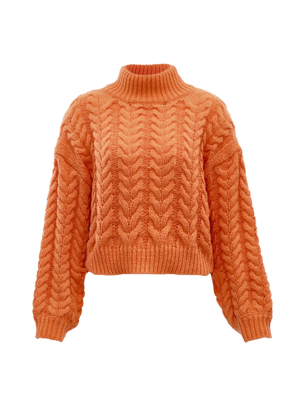 MyMo Pullover Damen orange, XS/S