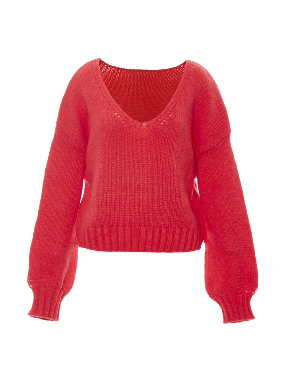 MyMo Pullover Damen rot, M/L