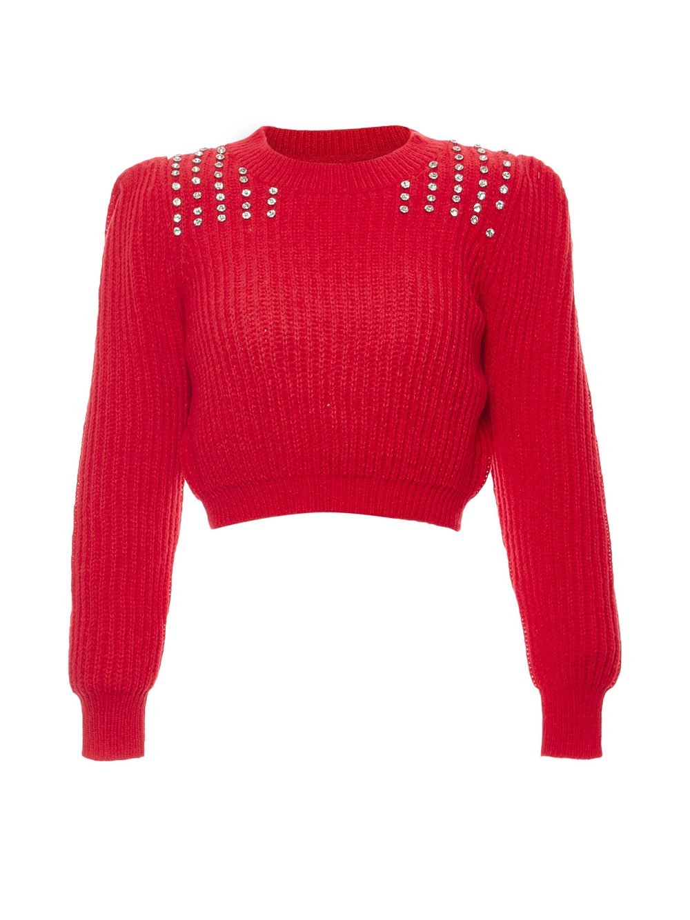 Faina Pullover Damen rot, M/L