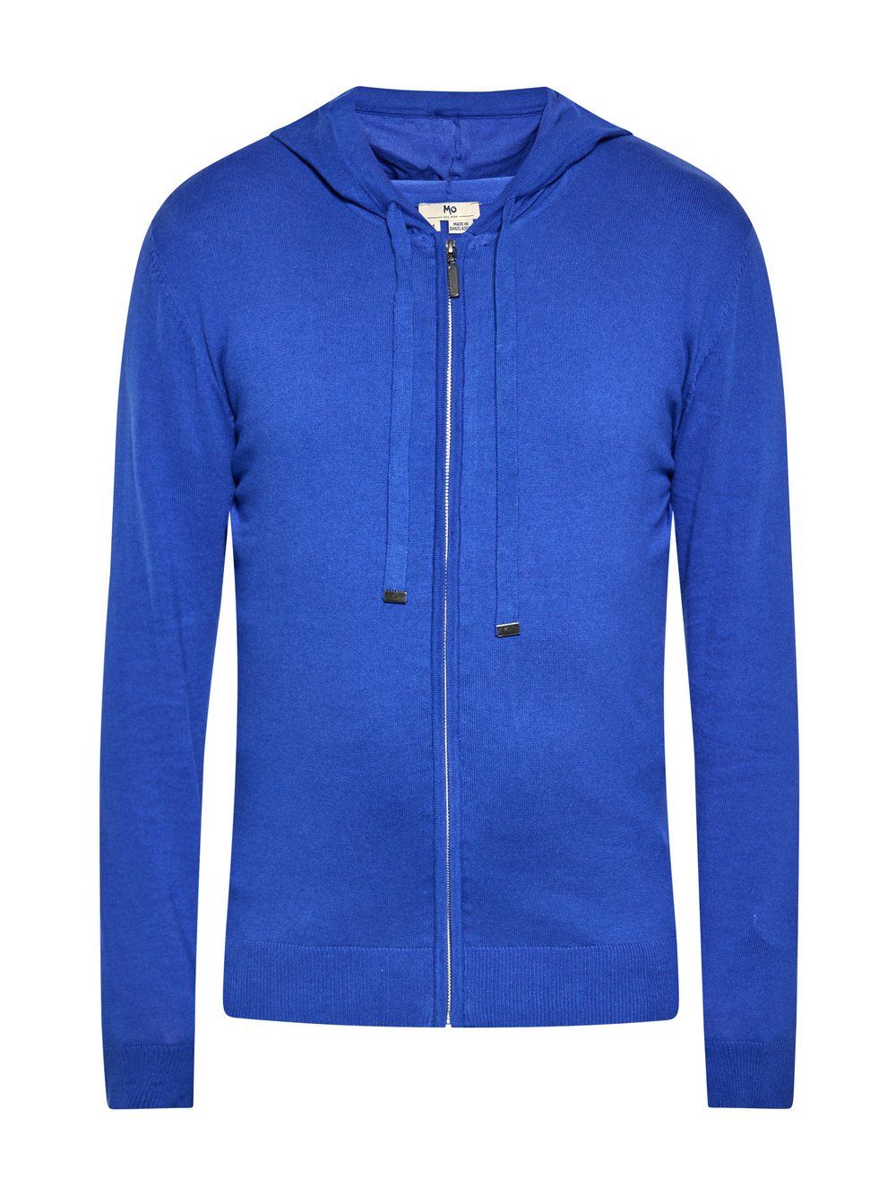 Mo Kapuzenjacke Herren Baumwolle blau, XXL