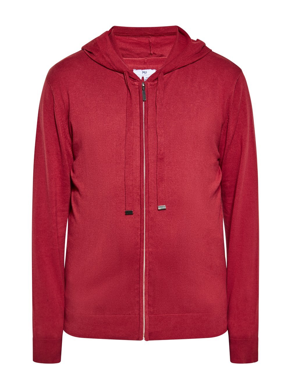 Mo Kapuzenjacke Herren Baumwolle rot, L