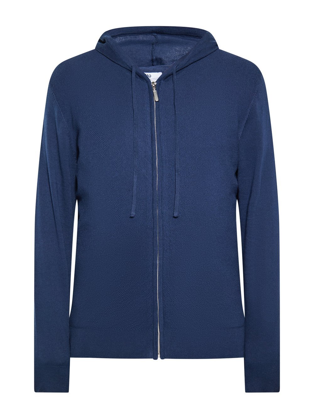 Mo Kapuzenjacke Herren Baumwolle blau, XXL