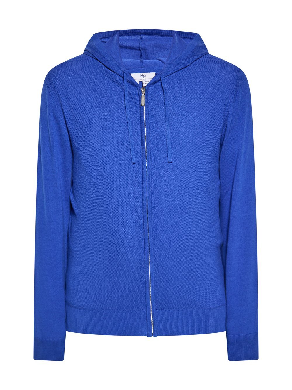 Mo Kapuzenjacke Herren Baumwolle blau, L