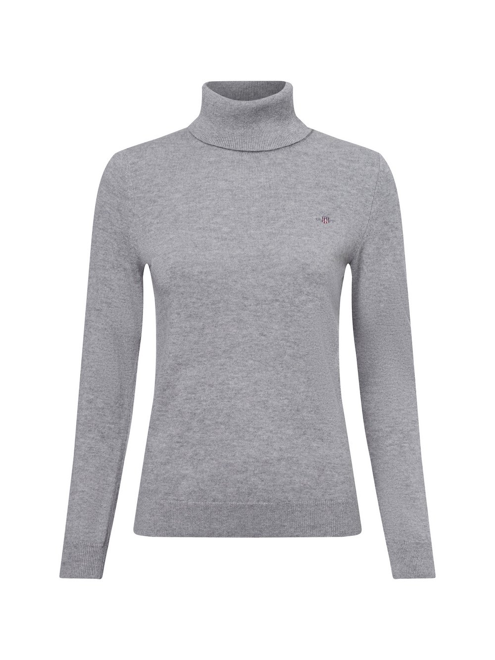 Gant Pullover mit Wollanteil Damen Lambswool grau, M