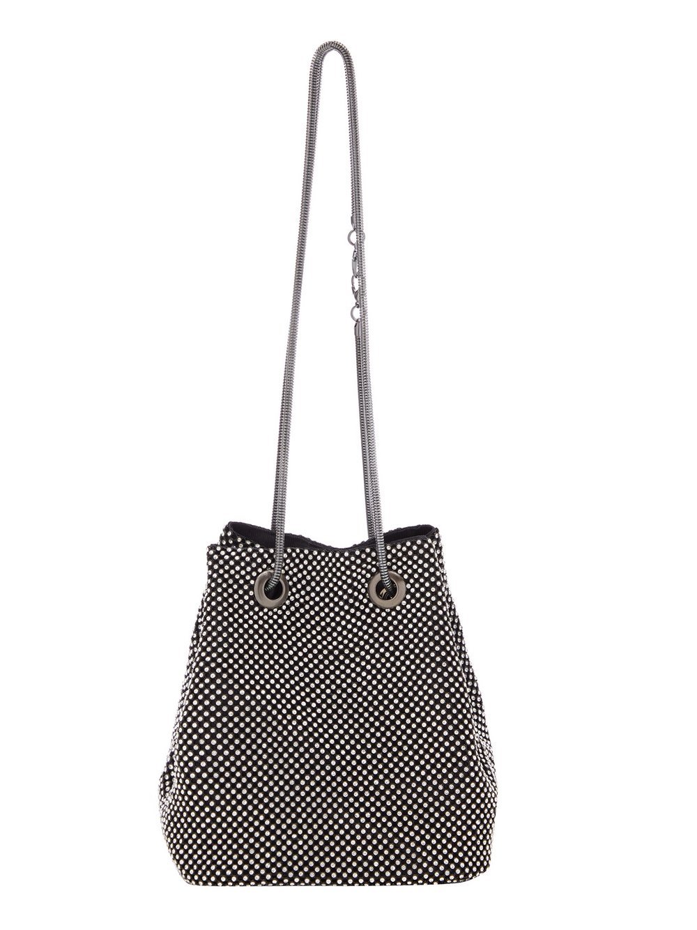 Faina Handtasche Damen schwarz, ONE SIZE