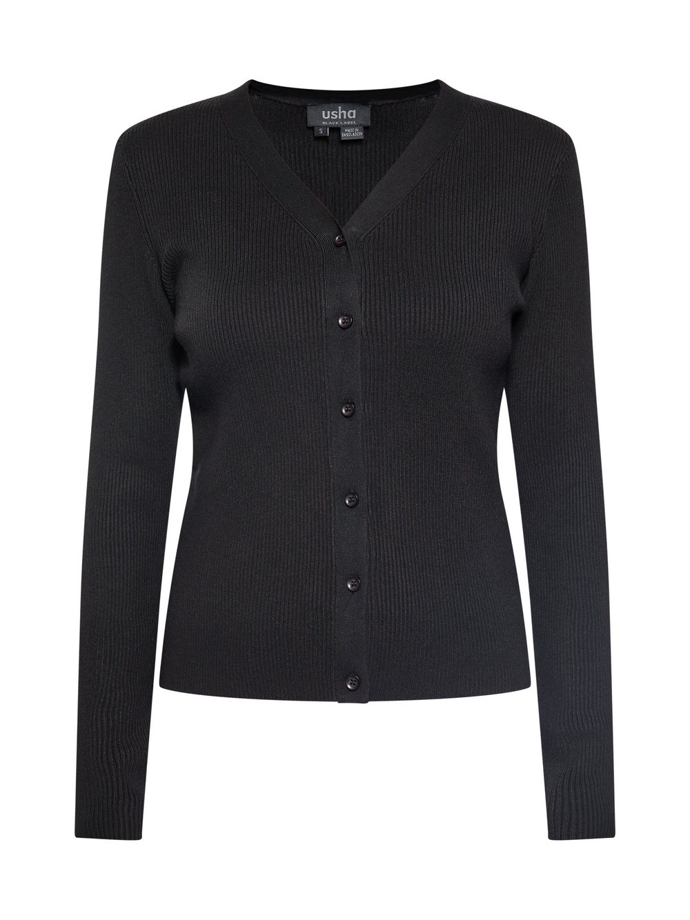 Usha Cardigan Damen Viskose schwarz, S