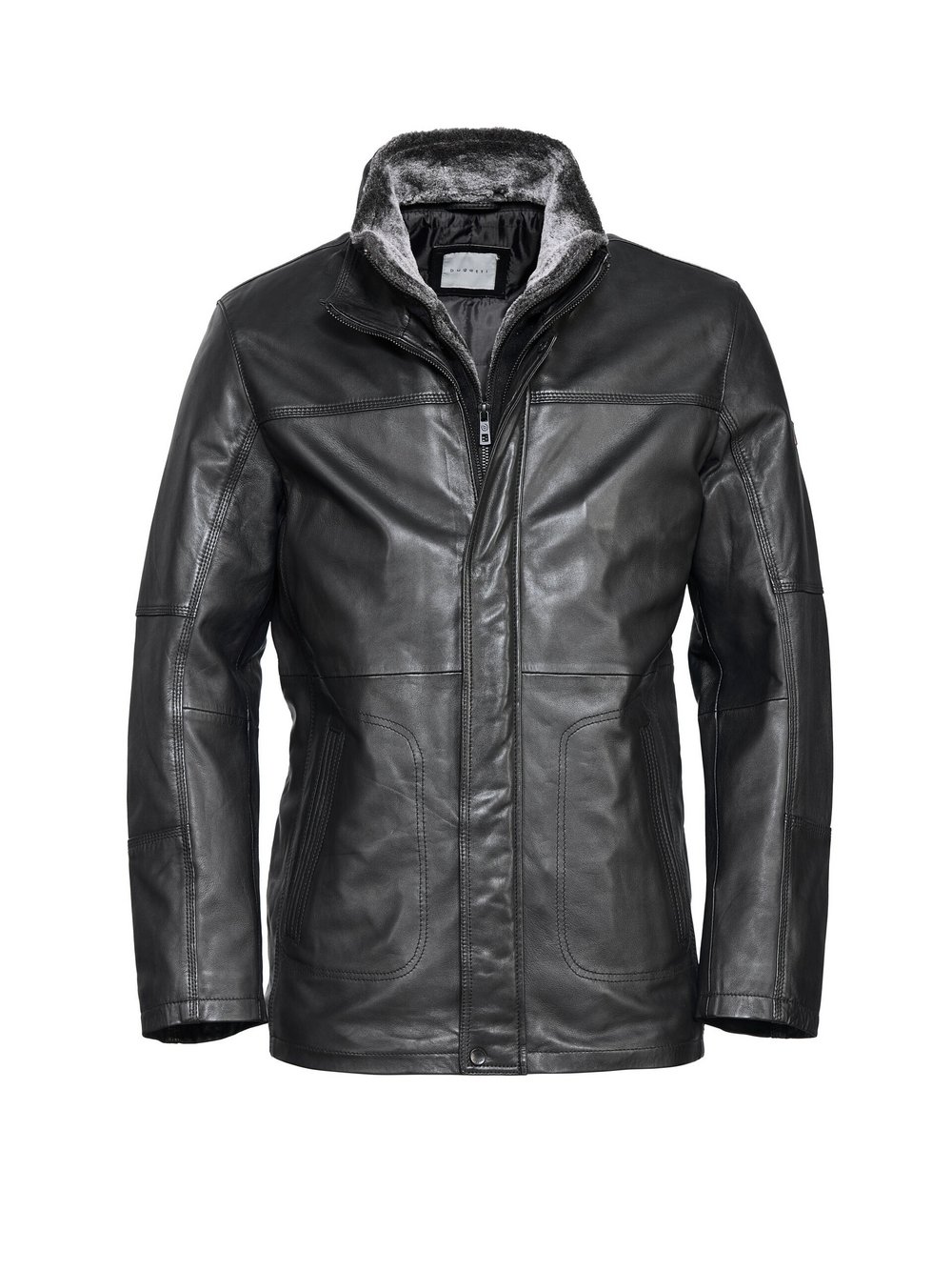 Bugatti Lederjacke Herren schwarz, 48