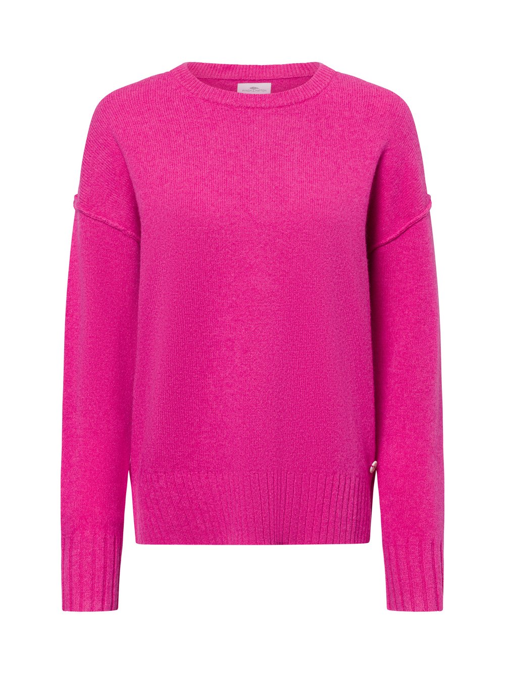 Fynch-Hatton Strickpullover aus Merinowolle Damen Wolle pink, L