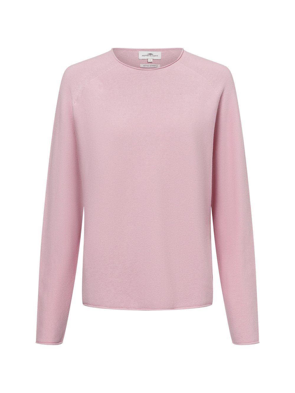 Fynch-Hatton Strickpullover Damen Baumwolle rosa, XL