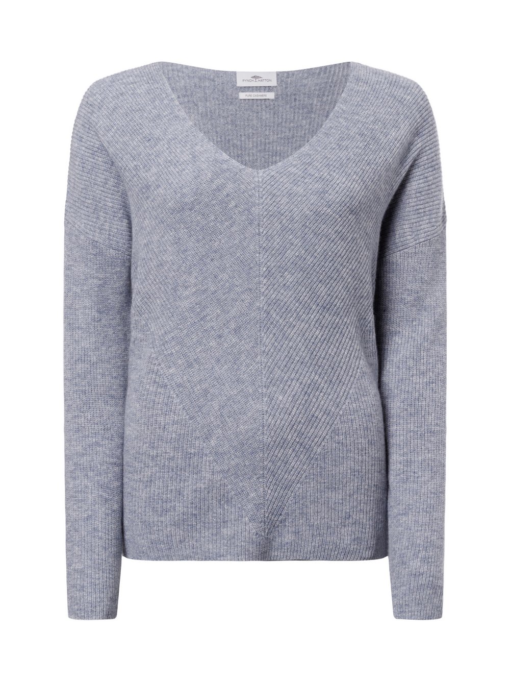 Fynch-Hatton Pure Cashmere Pullover Damen grau meliert, XS