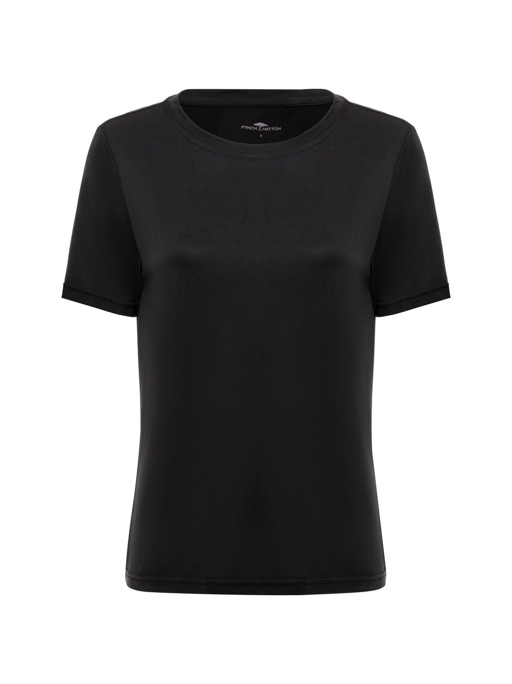 Fynch-Hatton T-Shirt Damen Modal schwarz, M