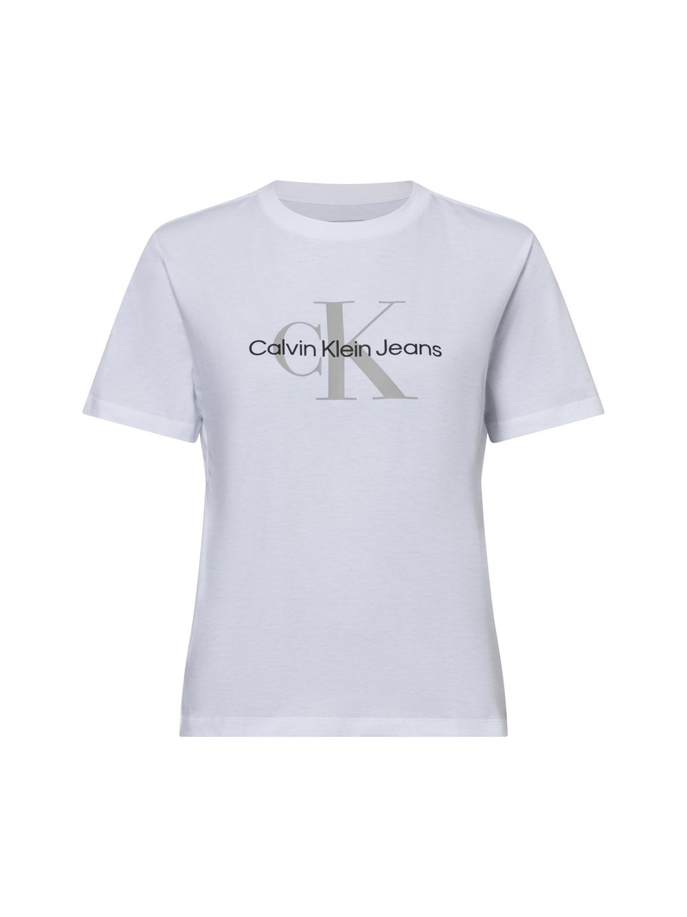 Calvin Klein Jeans T-Shirt Damen Baumwolle weiß, XS