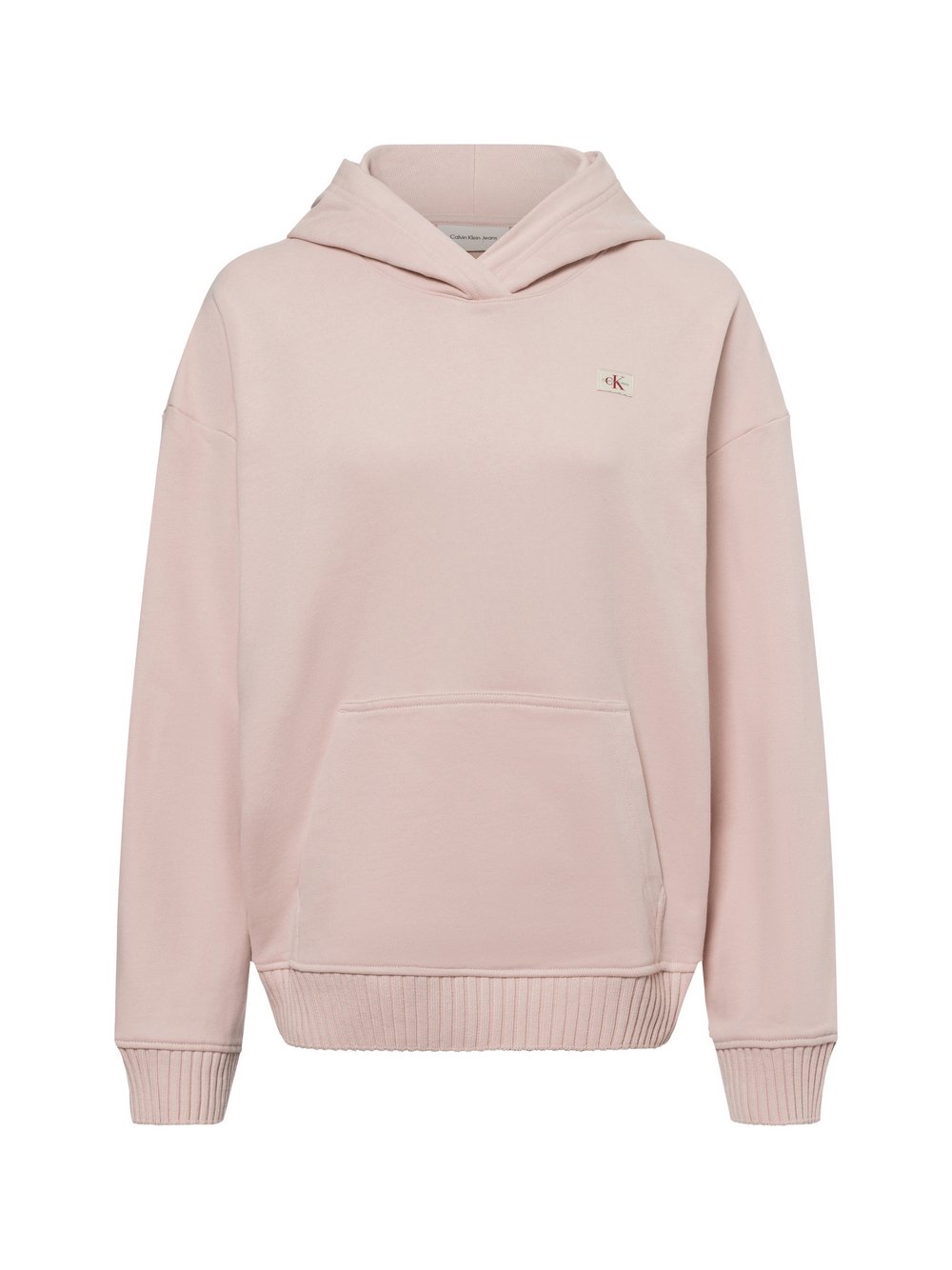 Calvin Klein Jeans Kapuzenpullover Damen Baumwolle rosa, XS