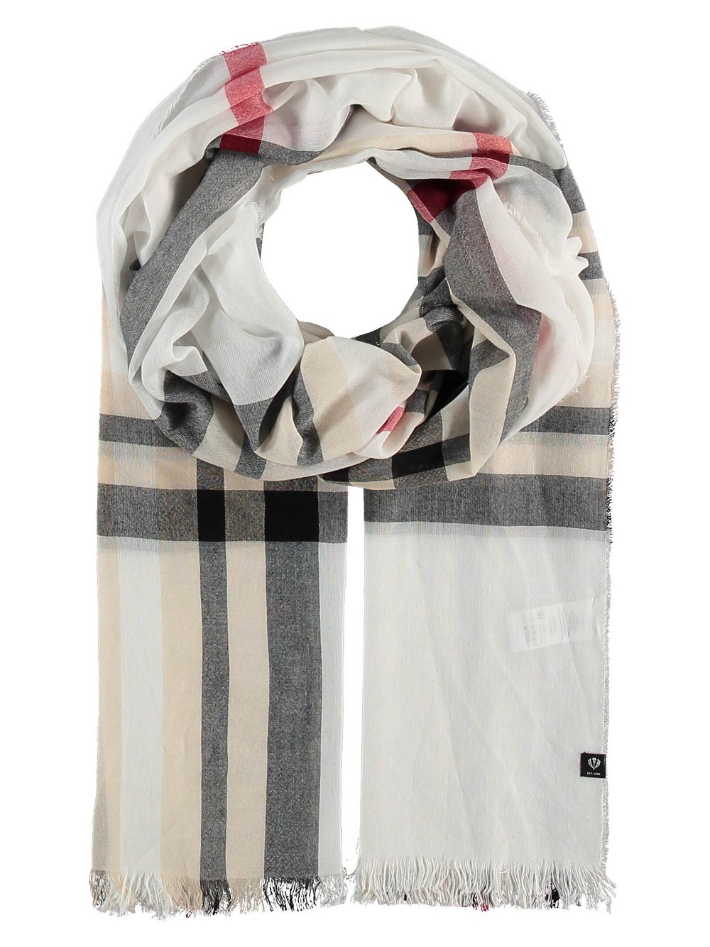 Fraas Stola Damen weiß, ONE SIZE