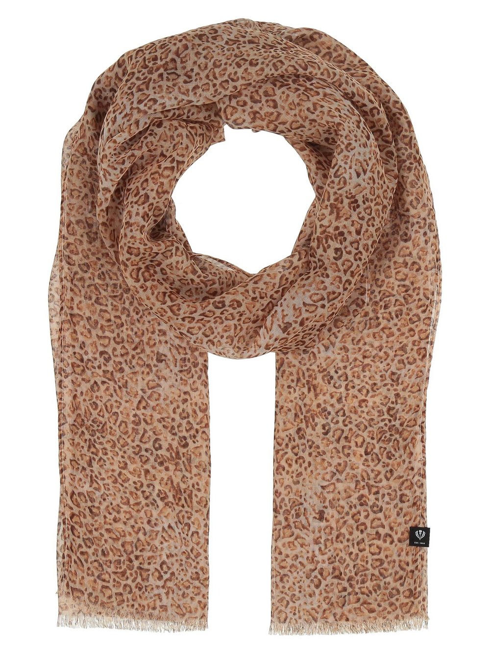 Thumbnail - Fraas Schal Damen beige gemustert, ONE SIZE