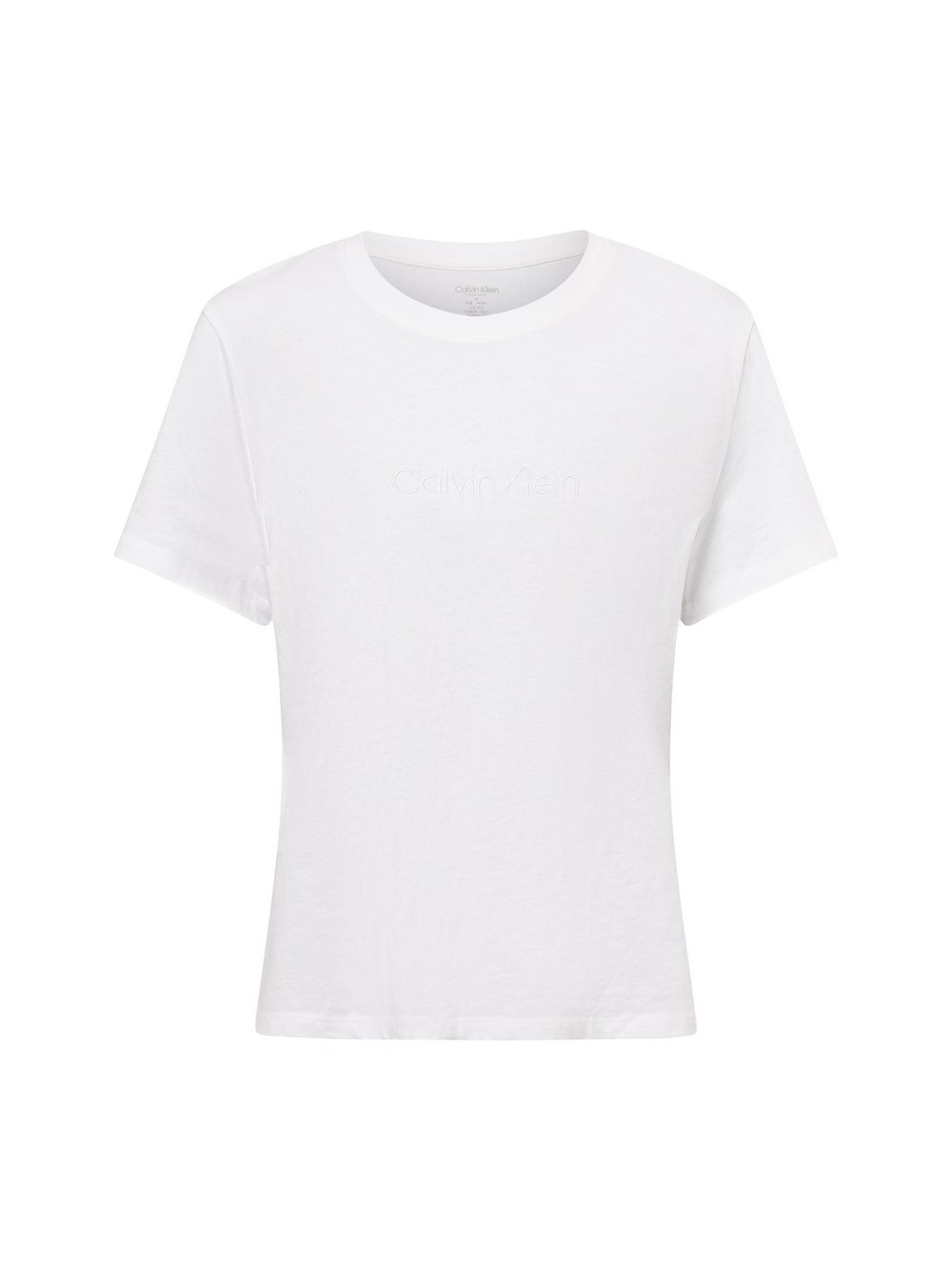 Calvin Klein Schlafshirt Damen Baumwolle weiß, S