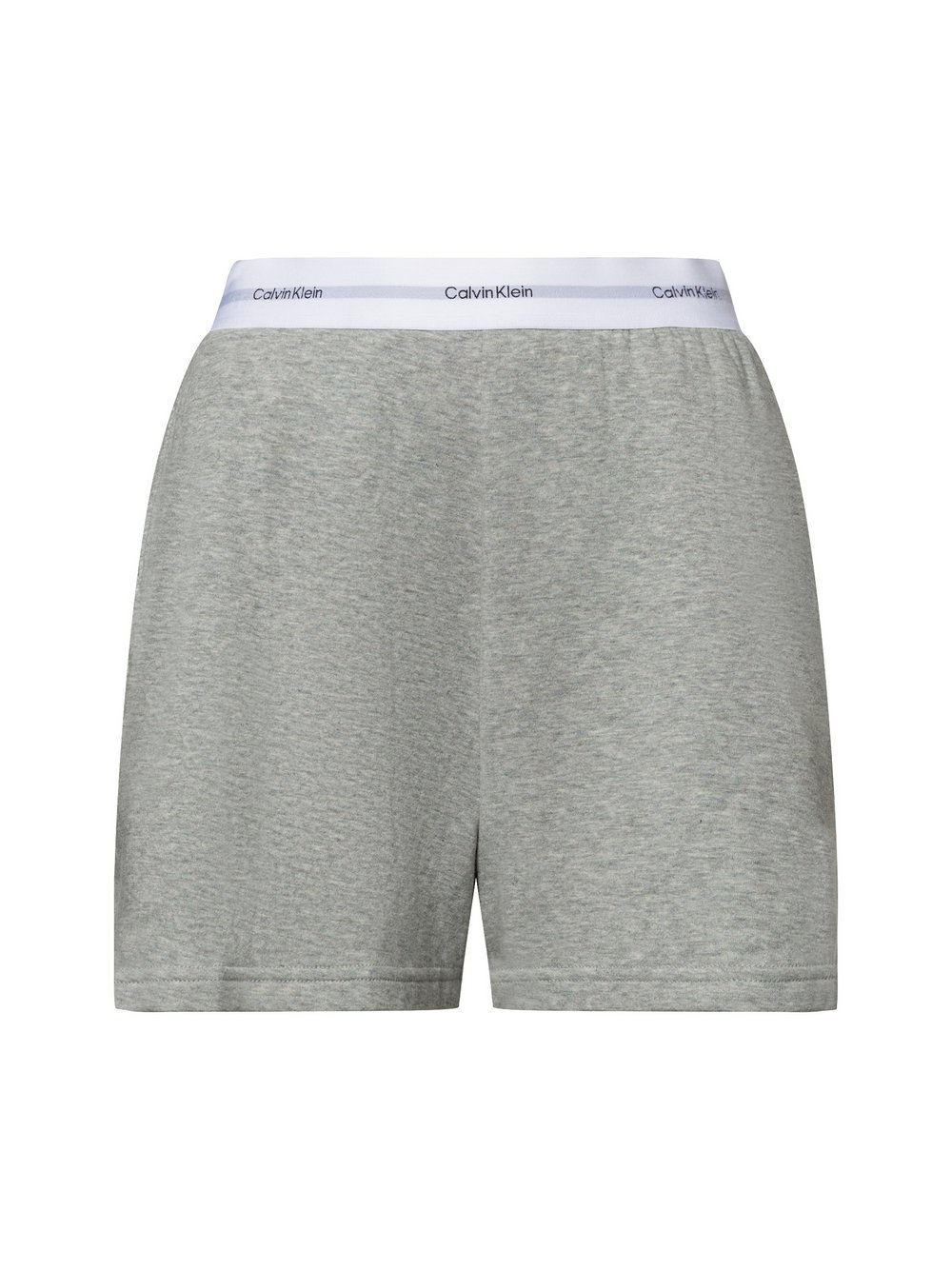 Calvin Klein Shorts Damen Baumwolle grau meliert, L