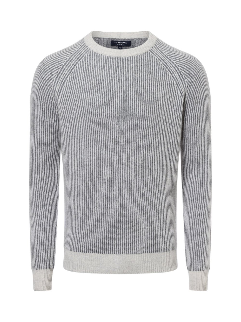 Andrew James Strickpullover aus Cashmere Herren weiß, M