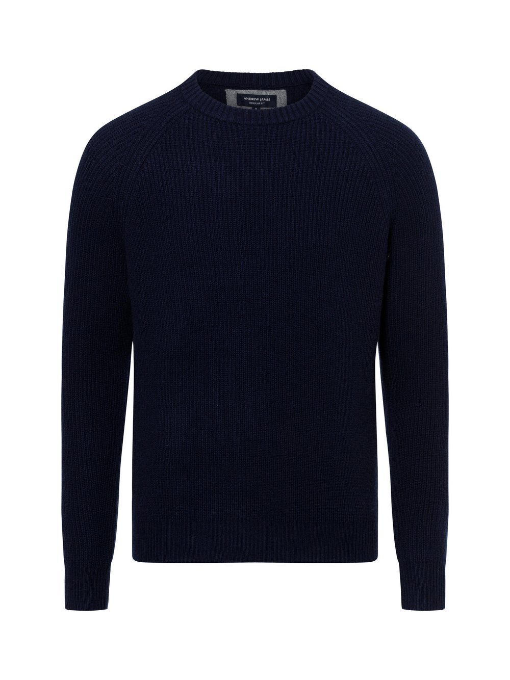 Andrew James Strickpullover aus Cashmere Herren blau, XXXL