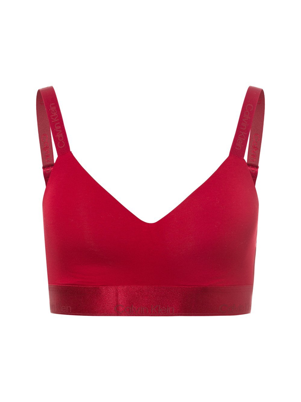 Calvin Klein Bralette Damen Baumwolle rot, M