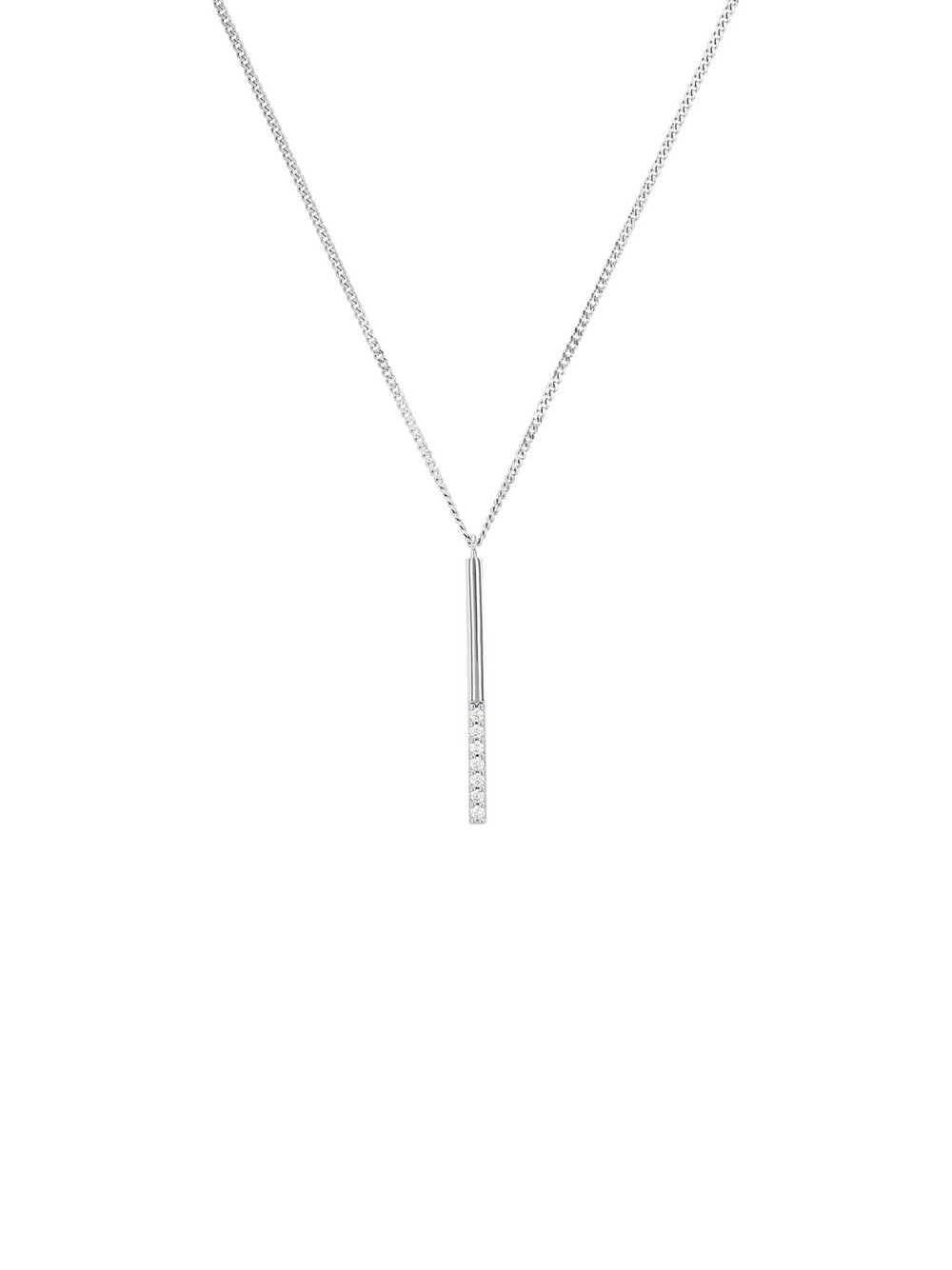 s.Oliver Kette mit Anhänger Damen Sterlingsilber silber, 45