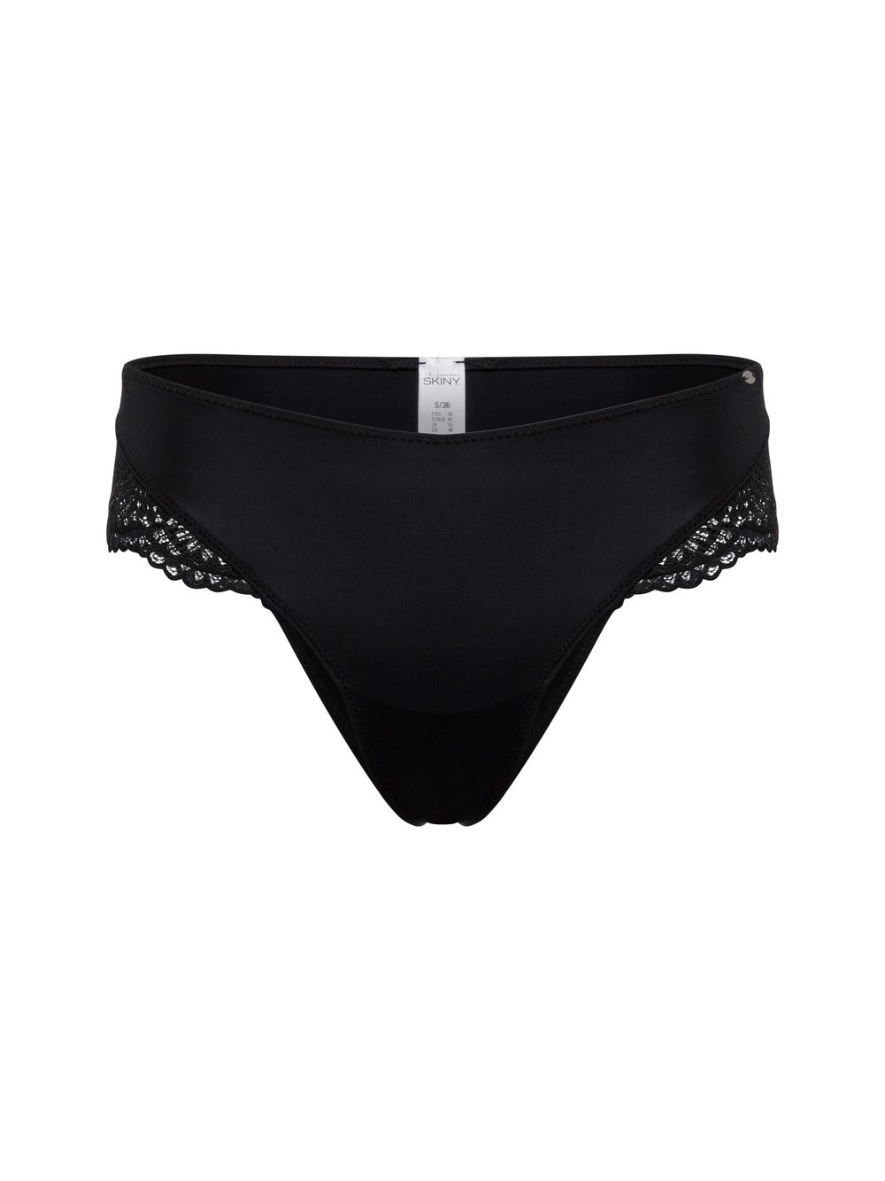 SKINY Cheeky Panty Damen schwarz, 42