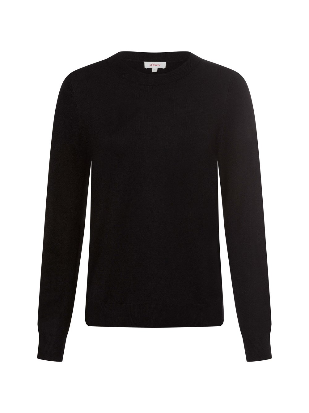 s.Oliver Strickpullover Damen Viskose schwarz, 40