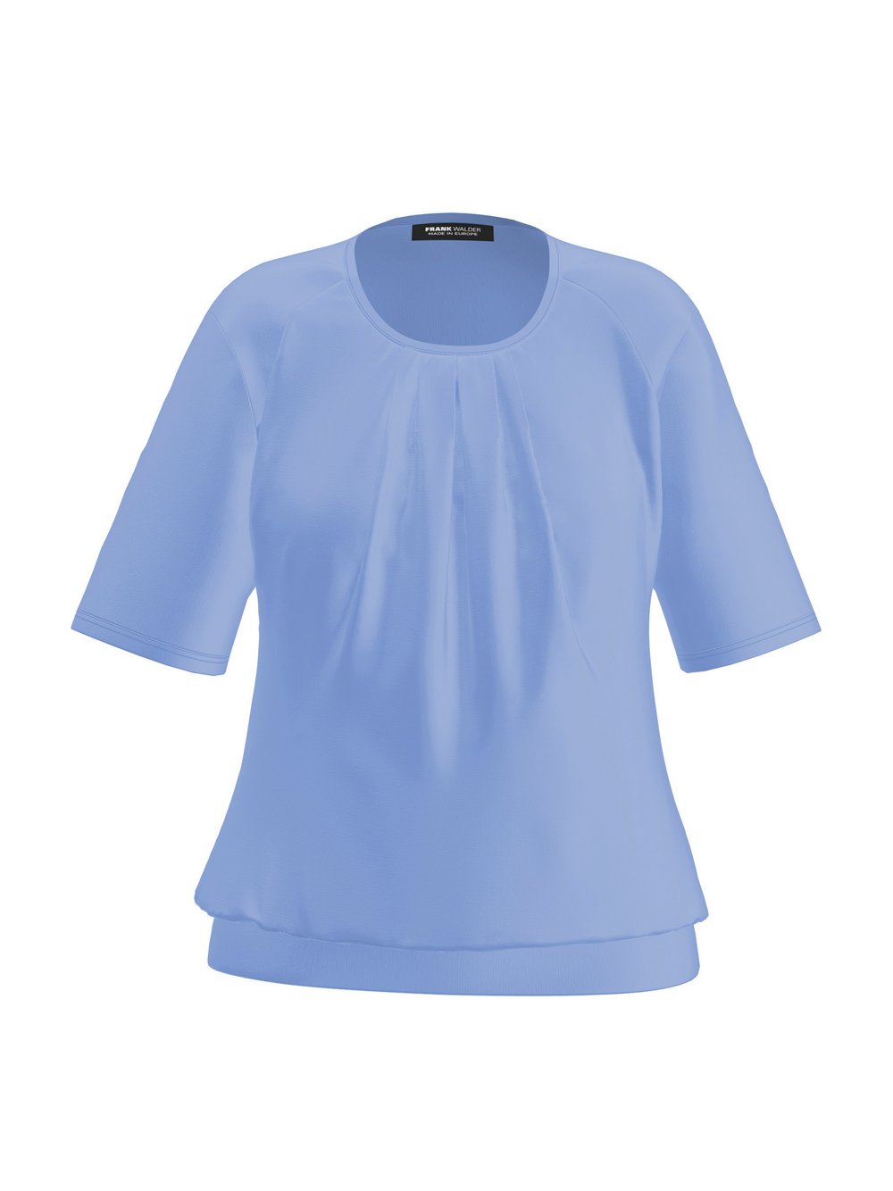 Frank Walder Blusenshirt Damen Viskose blau, 44