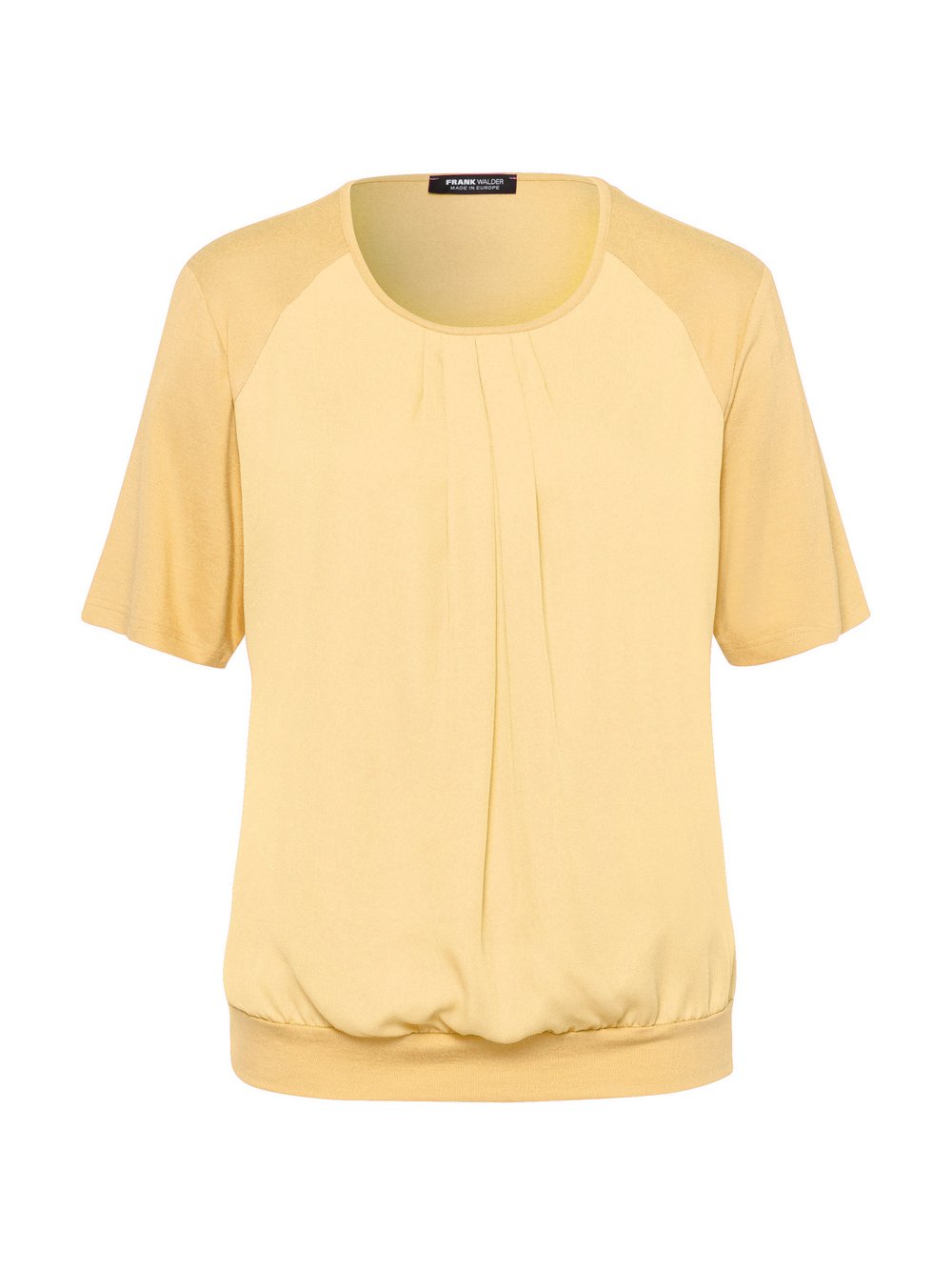Frank Walder Blusenshirt Damen Viskose gelb, 44